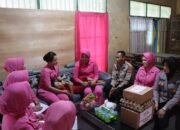 Bagus Mentong Tauwwa Ketua Bhayangkari Bulukumba, Ini Yang Dilakukan Jumat lalu