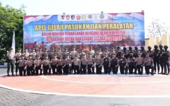 Polda Sulbar Perkuat ki Siaga Karhutla: Sinergi Lintas Instansi Lindungi Hutan dan Masyarakat
