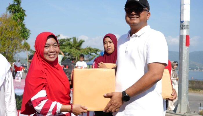 Kapolda Sulbar Meriahkan CFD di Arteri Mamuju, Kobarkan ki Semangat Kemerdekaan