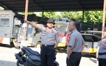 Kapolda Sulbar dan Wakapolda Keliling ki Mako Naik Motor Cek Kesiapan Operasional