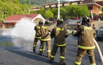 Siaga Penuh Hadapi Karhutla, Polda Sulbar Gelar ki Simulasi Pemadaman & Himbau Masyarakat Stop Bakar Lahan