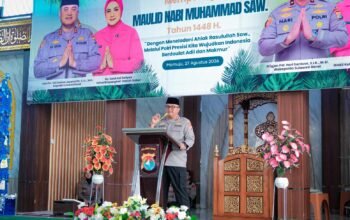 Semangat Teladan Rasulullah, Polda Sulbar Siap Wujudkan ki Indonesia Berdaulat, Adil dan Makmur
