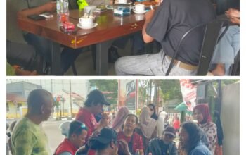 Jalin Silaturahmi Kasat Lantas Polres Bone Gelar Ngopi Bareng Bersama Wartawan