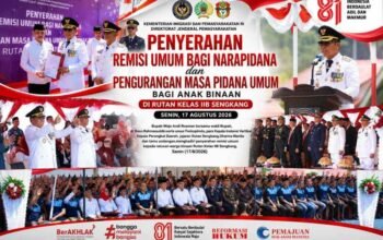 Kado Kemerdekaan, 155 Warga Binaan Rutan Sengkang Terima Remisi, 2 Langsung Bebas