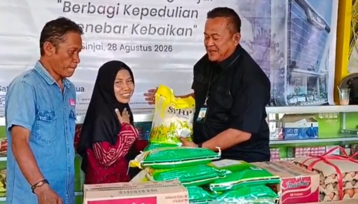 Manyamen Laddo Loo! AMJI-RI Bersama BRI Sinjai “Sikapaccei” Berbagi Kepedulian