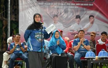 “Ehao Ana’ Kalloloe” Bupati Ratnawati Buka Turnamen Mini Soccer Disdik 2026