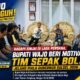 Hadapi Sinjai di Laga Perdana, Bupati Wajo Beri Motivasi Tim Sepak Bola Jelang Piala Gubernur Sulsel 2026