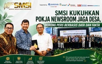 SMSI Kukuhkan Pokja Newsroom Jaga Desa, Dorong Pers Berbasis Data dan Fakta