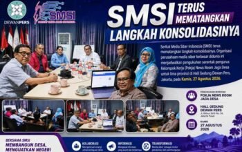 SMSI Bakal Kukuhkan Pokja News Room Jaga Desa 5 Provinsi Besar di Dewan Pers