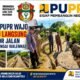 Kadis PUPR Wajo Tinjau Langsung Longsor Jalan Tepian Sungai Walennae