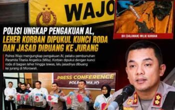 Press Conference Polres Wajo Ungkap Misteri Hilangnya Mita, Polisi Sebut Korban Dibunuh Sopir Travel karena Sakit Hati