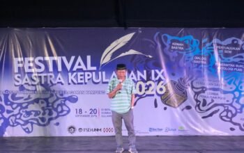 Tabe, Resmi Tutup Festival Sastra Kepulauan IX 2026, Asia Ramli: Kita Bertemu di Festival Berikutnya