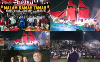 Tauwwa, Puncak Pesta Rakyat HUT ke‑81 RI di Mangasa Meriah, Panggung Kapal Pinisi Jadi Sorotan