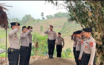 Kenang Pengabdian Setia, Apel Pemakaman Satwa K-9 “Getta” Digelar ki di Polda Sulbar