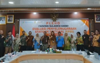 Perkuatki Tata Kelola Data, Kadis Kominfostatisper Mateng Hadiri Pleno EPSS BPS Sulawesi Barat