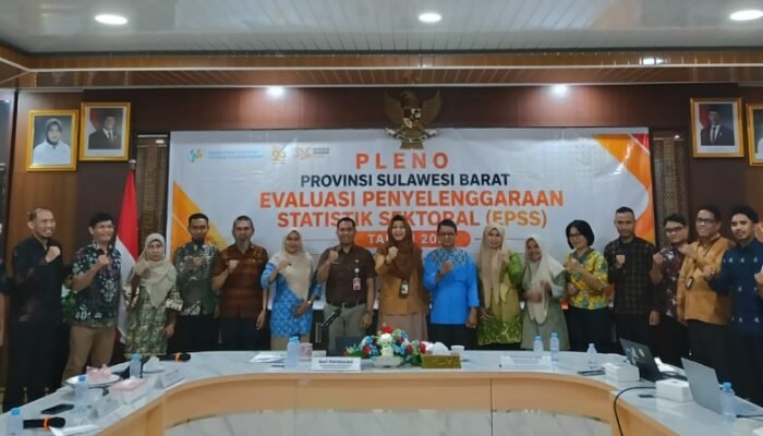 Perkuatki Tata Kelola Data, Kadis Kominfostatisper Mateng Hadiri Pleno EPSS BPS Sulawesi Barat