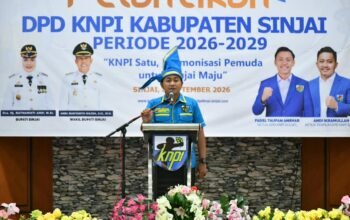 Sah! Andi Ikramullah Nahkodai KNPI Sinjai, Bupati: Buktikan dengan Kerja Nyata