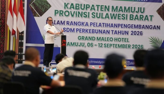 Sekda Sulbar Buka Pelatihan SDMP: Ilmu yang Didapat Harus ki Dipraktikkan, Bukan Sekadar Seremonial