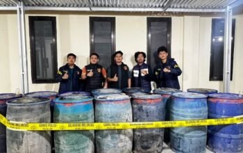 Polres Selayar Amankan 2.600 Liter Solar Subsidi Diduga Ditimbun di Bontoharu, Milik Emak-emak 49 Tahun