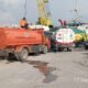 TRC BPBD Sulbar-PMI-BPBD Mamuju-BPBPK Kementerian PU Distribusikan ki Air Bersih untuk Masyarakat Kepulauan Balabalakang