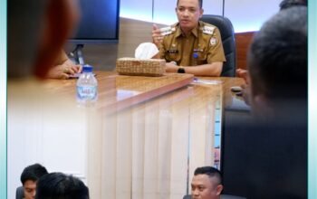 Tauwwa Camat Tamalate didampingi Sekcam Tamalate Pimpin Langsung Kegiatan Rakor bersama