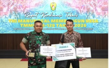 Engkanie, Prestasi TMMD ke-129, Dandim Bone Terima Penghargaan Kasad Kategori Media Elektronik Raih Juara Satu