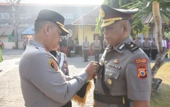 Kompol H. Haedar Muis  Resmi mi Tauwwa sebagai Kapolsek Urban Gantarang