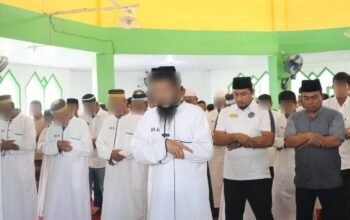 Pegawai Lapas Bulukumba Bersama WBP Gelar ki Sholat Istisqa’ Mohon Turun Hujan