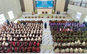 Tasyakuran Dirosa Angkatan V Muslimah Wahdah Sinjai Sukses, 576 Peserta Diwisuda
