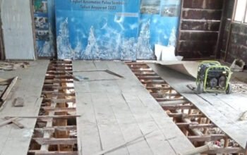 Akhirnya Diperbaiki! Kantor Camat Pulau Sembilan Sinjai Direhab Rp419 Juta Setelah Lama Memprihatinkan
