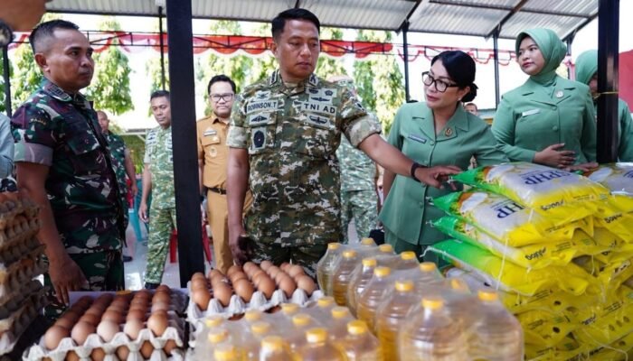 HUT TNI ke-81, Kodim 1409/Gowa Kumpulkan Ki 72 Kantong Darah dan Gelar Bazar Murah