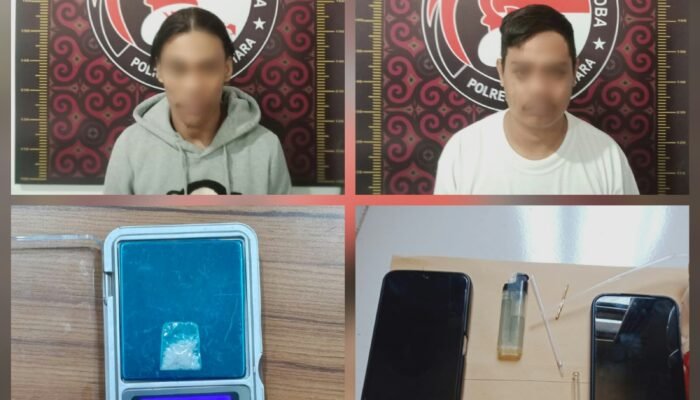 Kasus Sabu mi Sedeng, Dua TO Diamankan Satrenarkoba Polres Torut