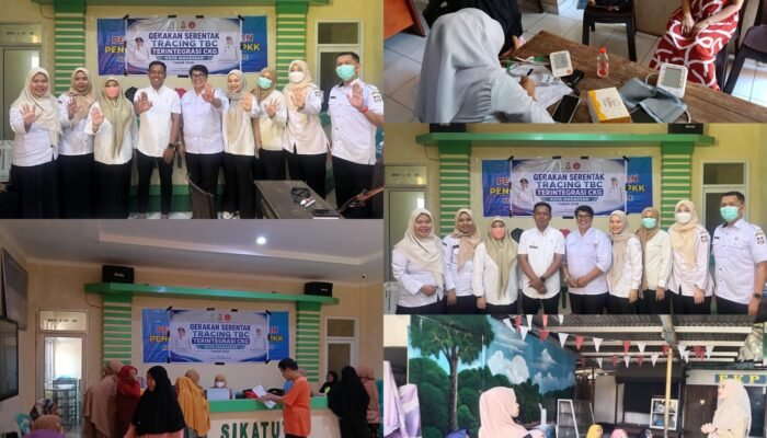 Tauwwa,  Lurah Mangasa Bersama Puskesmas Mangasa Gelar Gerakan Serentak Tracing TBC Terintegrasi CK