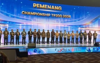 Geser Sulsel, Pemprov Sulbar Sabet ki Peringkat Pertama Championship TP2DD 2026