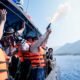 Lepas 80 Sandeq dengan Flare Gun, Gubernur SDK TTerkesankinPassandeq Mampu Melawan Angin di Sandeq Silumba 2026