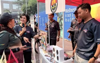 Game Spin Wheel Berhadiah Ramaikan ki Sosialisasi Hak untuk Tahu di CFD Jakarta