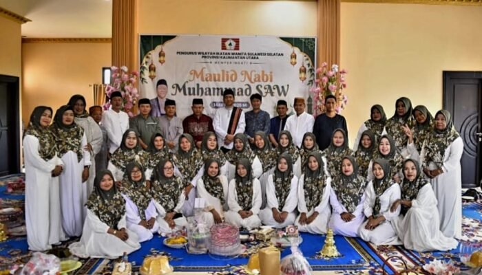 Rajut Silaturahmi Warga Sulsel di Kaltara, PW IWSS Gelar ki Maulid Nabi Muhammad SAW 1448 H