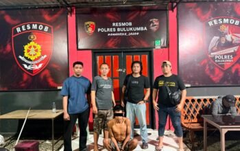 Masih Mau ko, Tim Resmob Polres Bulukumba Bekuk  Terduga Pelaku Curnak  