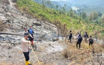 Karhutla Mengintai, Kapolres Mateng Minta ki Warga Tak Bakar Lahan