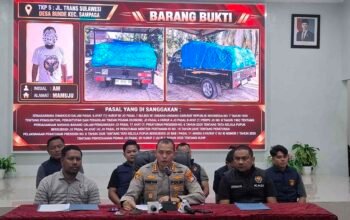 Polresta Mamuju Gagalkan ki Penyelundupan 30 Ton Pupuk Bersubsidi ke Perkebunan Sawit, 5 Tersangka Ditangkap
