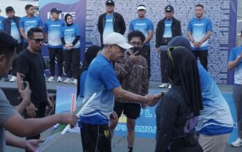 Meriahkan HUT Sulbar ke-22, Kapolda Hadiri ‘Sulbar Fun Run’ Tegaskan ki Dukungan Penuh bagi Olahraga Masyarakat