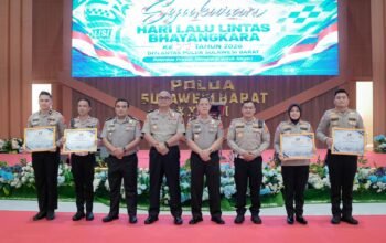 Kapolda Sulbar Titipkan ki Senyuman dan Harapan Masyarakat di Pundak Polantas, Refleksi 71 Tahun Pengabdian