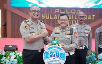 Syukuran 71 Tahun Pengabdian, Komitmen Ditlantas Polda Sulbar Menjaga ki Senyuman dan Merawat Harapan untuk Negeri