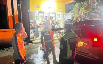 Lewat Patroli Humanis, Polantas Polda Sulbar Jaga ki Malam Panjang dan Kawal Keselamatan Warga