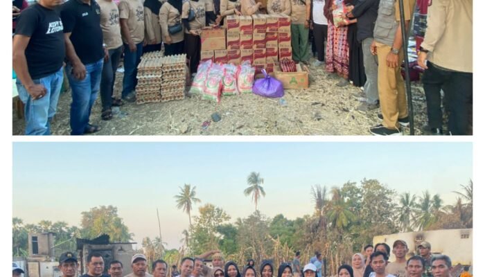 Mabbarakkai, Komunitas Kopi Lotong Kunjungi Korban Kebakaran di Sanrangeng, Ajak Warga Turut Membantu