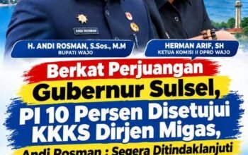 PI Migas Wajo Naik Jadi 10 Persen, Bupati dan DPRD Apresiasi Perjuangan Gubernur Sulsel
