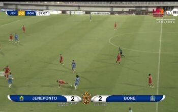 Itani, Drama Adu Penalti, Bone Tembus Final Piala Gubernur Sulsel 2026