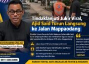 Dirum PD Parkir Makassar Tegur Jukir yang Mangkal di Depan ATM Jalan Mappaodang