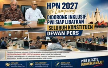 HPN 2027 di Lampung Didorong Inklusif, PWI Siap Libatkan Seluruh Konstituen Dewan Pers