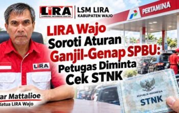 Aturan Ganjil-Genap SPBU di Wajo Mulai 28 September, LIRA Minta STNK Dicek